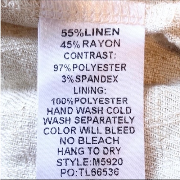 UMGEE linen sequins jogger pants L - Picture 6 of 7